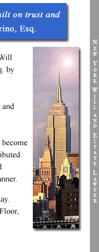 New York City Estate settlement and administration